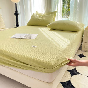 WUYINLIANGPIN | Bộ Drap Giường Đơn Cotton Waffle