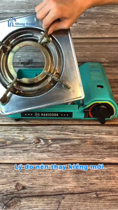 Combo 2 cái kiềng bếp gas mini vuông inox Namilux KT 25cm x 23cm du lịch Chính hãng NAMILUX