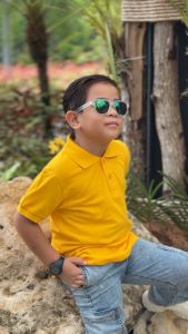Unique OS Kids Polo Premium Quality Cotton T-Shirt Boy/Girl 3-14 Years Lazy Sunday