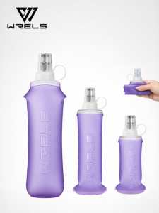 WRELS | Portable Collapsible Soft Flask for Outdoor Running Hiking Cycling