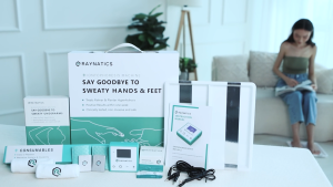Raynatics Hand Foot Care Machine to Cure Sweating of Sweaty Palms and Feet