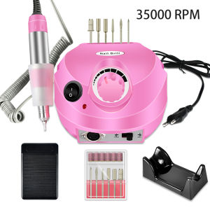 DM-202 Alat Set Kuku Peralatan Mesin Manikur Bor Kuku Elektrik Manikur Pedikur Alat Kikir Kit Bor