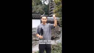 SMART AI QUADPOD CAMERA AUTO FACE TRACKING SELFIE STICK C12 PANJANG 1.8M GIMBAL STABILIZER TRIPOD BLUETOOTH TONGSIS KAMERA STABILIZER