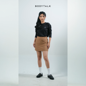 Bodytalk Rok Pendek Wanita Luna Medium Brown Online 51021T5MW