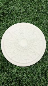 R351 FLORAL CEILING ROSES STYLE | CEILING LIGHT ACCESSORIES | CEILING ROSE | MATERIAL PU | CEILING DECOR