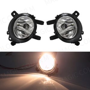 Car LED Angel Eye Fog Lamp For BMW F20 F21 F22 F23 F45 F46 F30 F31 F34 F35 Front Bumper Lens Halogen Headlight Driving Light 12V