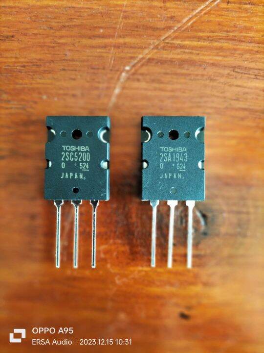 Transistor TOSHIBA 2SC5200 & 2SA1943/set Kode Lot 524 | Lazada Indonesia