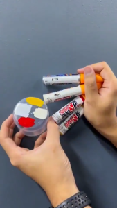 Touch Up Pen CANDY Series Supreme Candy Car Paint 2in1 Pen & Brush Scratch Stone Chip Aikka