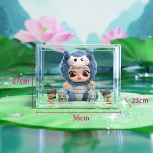 AMU·PIGGY | Transparent Wall-mount Display Case for Collectibles