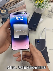 100000mAH Fast Charge Digital Display PowerBank PD 120W QC3.0 Original Powerbank Dual USB Smart Powerbank Type-C Input