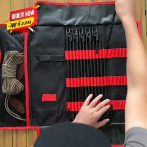 Coolcamp กระเป๋าจัดเก็บ อุปกรณ์เต๊นท์ สมอบก เชือก ค้อน สะดวกในการพกพา ผ้าหนา แข็งแรง สินค้าส่งจากไทย