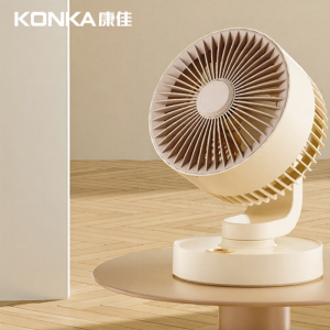 Konka | Konka Desktop Mini Fan USB Charging Office Tabletop Small Fan Long Battery Life Student Dormitory Home Use High Wind Power