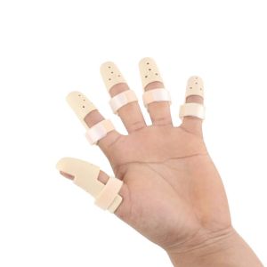 Finger Cot Splint Pain Relief Trigger Fingers Fixing Straightener Brace for Fractures Tendon Injury