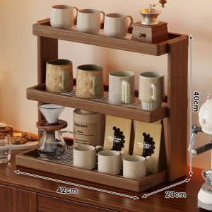 evesigar | Wooden Cup Organizer Shelf