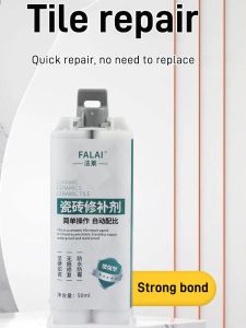 Tile Repair Paste Tile Patch Ceramic Paste 0 Color Difference Easy to Clean Restoration Materials