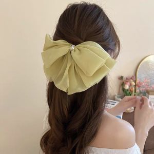 Kẹp Tóc Kiểu Hàn Quốc Mới 2025 Kẹp Tóc Đuôi Bướm Thời Trang Cho Phụ Nữ Phụ Kiện Tóc Thời Trang Kẹp Tóc Co Giãn Phía Sau Đầu