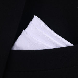LIESHANG | Business Suit Pocket Square White Pure Color