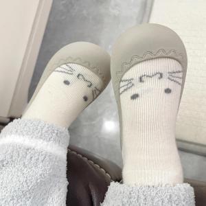 Newborn Baby Walking Socks Childrens Indoor Floor Shoes Soft Bottom Anti-slip Breathable Cool Floor Shoes High Aesthetic Value