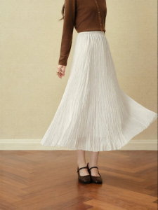 SEIFINI | French Romantic Elegant Tulle Midi Skirt