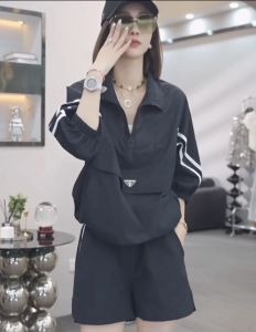 Sun Protection Stylish Sports Set 2PCS