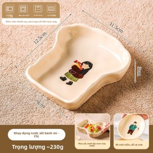 Mr.Snail | Dĩa Sốt Gốm Đẹp Dễ Thương Cho Sử Dụng Cá Nhân