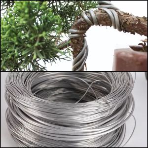 5 METERS ALUMINUM BONSAI WIREORCHIDS WIRE AIR PLANTS WIRE(1mm-3mm)