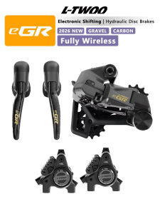 L-TWOO | LTWOO EGR new 2nd-Gen Full-Wireless Gravel Electronic Groupset1x13s 1x12s 1x11s 1x10s APP Programmable Clutch Damping System