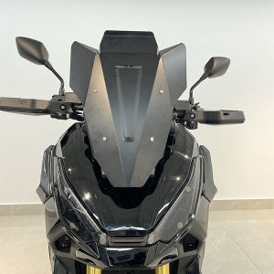 ใช้ได้กับฮอนด้า XADV 750 2021 2022 2023อลูมิเนียมที่บังลม X-ADV750ด้านหน้าที่บังลมกระบังแสงอะลูมินัมอัลลอย