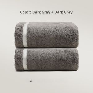 Premium Cotton Bath Towel Quick-Drying Antibacterial Womens Model Non-Shedding Highly Absorbent Home Use Adult Size Towel