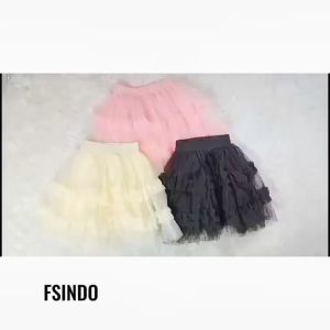 Rok tutu Anak Perempuan Rumbai/Rok5 lyme