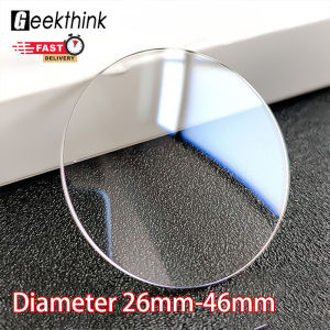 GEEKTHINK Diameter 26mm-46mm Universal Tempered Glass Film 1-5PCS for Samsung Watch for Huawei Watch for Amazfit GTR 28mm 30mm 33mm 38mm 40mm Screen Protector