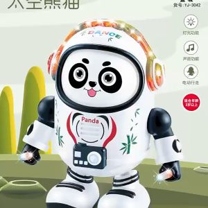 Dance Space Duck Robot Toys Electric Dancing Space Duck Swinging with Light and Music Dancing Robot Toys Dance