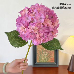 High-End Hand-Made DIY Table Decorative Fake Flowers Arrangement Silk Flower Bouquet Display Home Decoration Ball Shaped Flowers