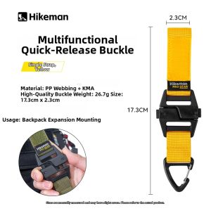 HIKEMAN | Quick Release Portable Backpack Mount Hook Accessory