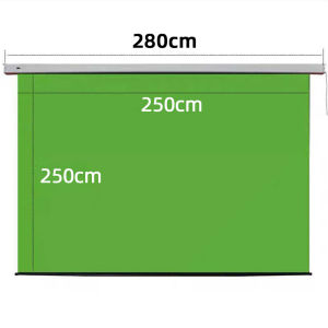 Falcon Eyes | Wireless Remote Electric Green Screen Wall-Mounted & Portable Adjustable Backdrop