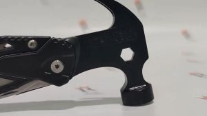 Palu Camping Multifungsi / Alat Outdoor Pisau Tang Kunci Obeng Hammer Survival