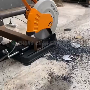 SNBON 14" Cold Cut Saw | 2600W | 355mm Blade | 45° Bevel Cutting