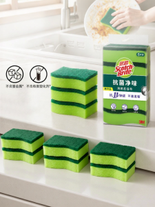 3M | Antibacterial Anti-scratch Kitchen Sponge
