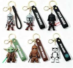 Hasbro | New released  Stars keychains are selling hotfeaturing Mandalorian merchandise such as Yoda baby and Stormtrooper pendants
