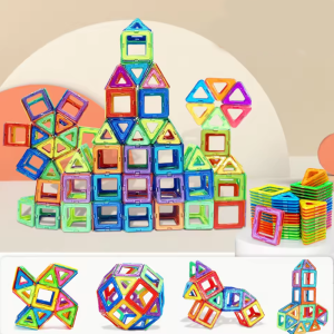 Magnetic Building Blocks DIY Magnets Toys medium size STEM Toys Construction Toys Learning Educational Magnet Toys
