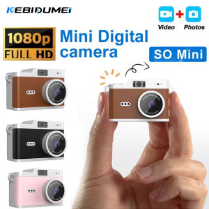 Kebidumei | KEBIDUMEI Digital Camera 1080P Retro CCD Mini Cam Indoor Outdoor Sports Portable Vintage Very Small Camcorder Video Recorder