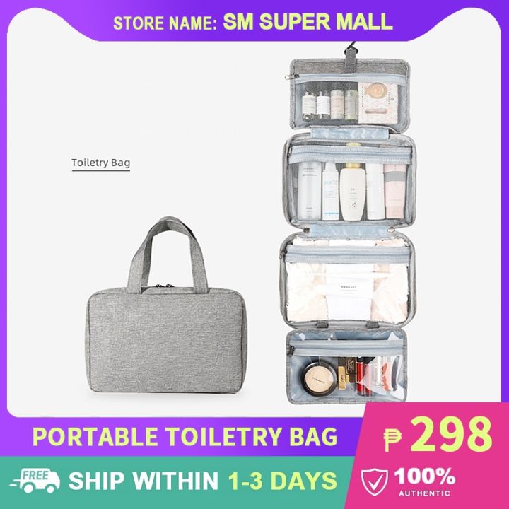 Large Capacity】Portable Toiletry Bag Travelling Bag for Women&men