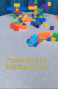 Fun Educational Building Blocks Set - Large Plastic Stacking Toys for Toddlers Ages 2+ | Creative Assembly and Interlocking Blocks for Kids Boys & Girls (3-6 Years Old)