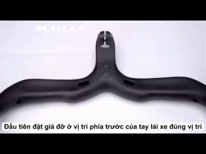Giá đỡ đồng hồ đo/ đèn pin cho xe đạp đa năng mở rộng gắn tay lái tiết kiệm không gian chất liệu nhôm phù hợp với xe đạp touring - KAVISOTA