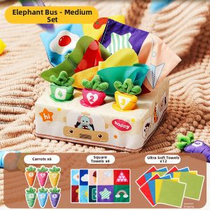 lekate | Teething Educational Pulling Carrot Toy For Babies