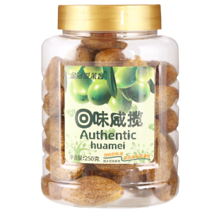 Golden Crown Ailike Sweet And Salty Olives 250g Canned Snacks Leisure Food Sour Sweet Olives Preserved Fruit Dried Fruit