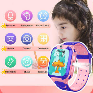 SIM Card Smart Watch Kids GPS WiFi 400mAh Video Call Tracker Location SOS Call Back Monitor Phone Watch Smartwatch Children Gift