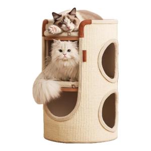 HOOPET | Durable Lint-free Dual-layer Cat Activity Center
