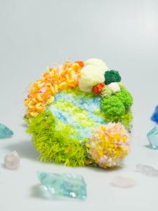 Bộ Ấm Tách Đệm Thảm Hoa Cỏ Thủ Công Bambri Fiber Đệm Thảm Thơm Trang Trí Nhà Vật Dụng Gia Đình Phong Cách Bắc Âu