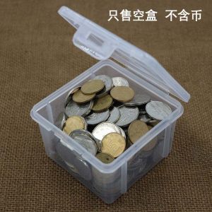 Money Storage Box Coin Paper Currency One Yuan Loose Change Cash Money Storage Box Card Bill Saving Box Transparent Simple Design